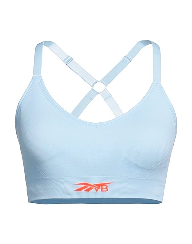 REEBOK x VICTORIA BECKHAM Bra Sky blue 89% Polyamide, 10% Elastane, 1% Polystyrene