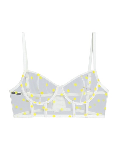 LE PETIT TROU Bra White 93% Polyamide, 7% Elastane