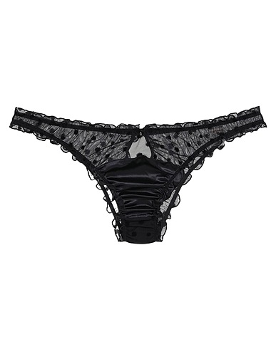LE PETIT TROU Brief Black 70% Polyamide, 25% Silk, 5% Elastane