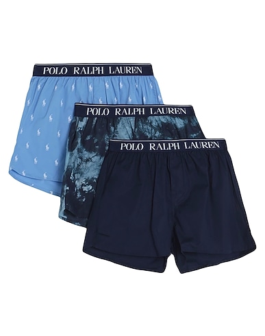 POLO RALPH LAUREN Boxer STRETCH COTTON BOXER 3-PACK
 Navy blue 97% Cotton, 3% Elastane