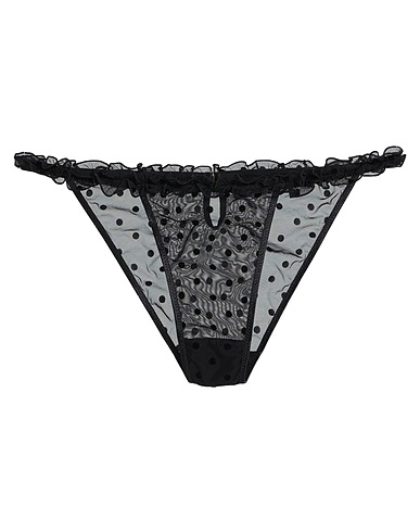 LE PETIT TROU Brief Black 93% Polyamide, 7% Elastane