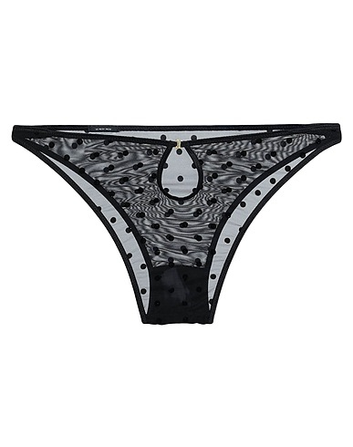 LE PETIT TROU Brief Black 93% Polyamide, 7% Elastane