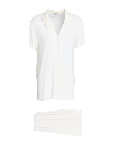 VIVIS Sleepwear Ivory 90% Viscose, 5% Elastane, 5% Silk