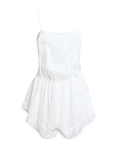 VIVIS Pyjama Weiß 65% Polyester, 35% Baumwolle