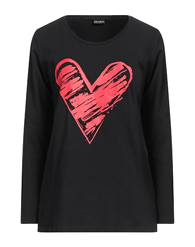 LOVABLE Pigiama Nero 95% Cotone, 5% Elastan