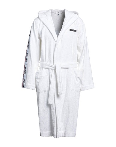 MOSCHINO Dressing gowns & bathrobes White 100% Cotton