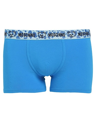 MOSCHINO Boxer Azzurro 92% Cotone, 8% Elastan