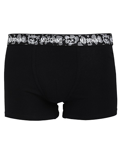 MOSCHINO Boxer Black 92% Cotton, 8% Elastane