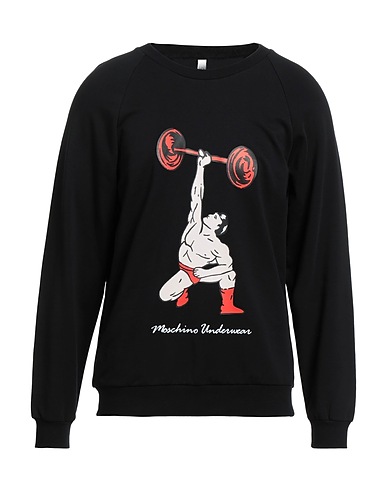 MOSCHINO Camiseta interior UNDERWEAR Negro 95% Algodón, 5% Elastán