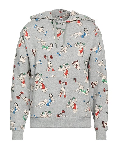 MOSCHINO Undershirt Light grey 95% Cotton, 5% Elastane