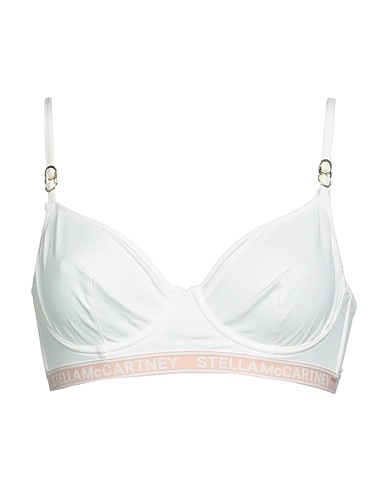 STELLA McCARTNEY BH Weiß 93% Baumwolle, 7% Elastan