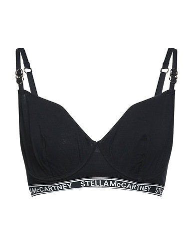 STELLA McCARTNEY Bra Black 93% Cotton, 7% Elastane