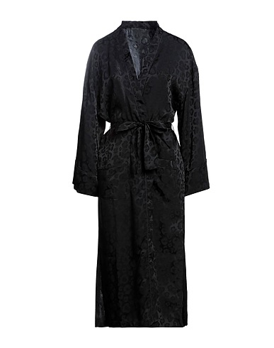 MOSCHINO Dressing gowns & bathrobes Black 89% Acetate, 11% Silk