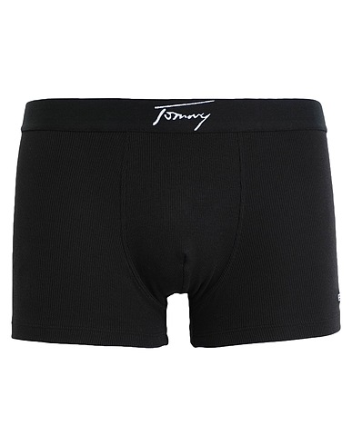 TOMMY JEANS Boxer Black 57% Cotton, 38% Polyester, 5% Elastane