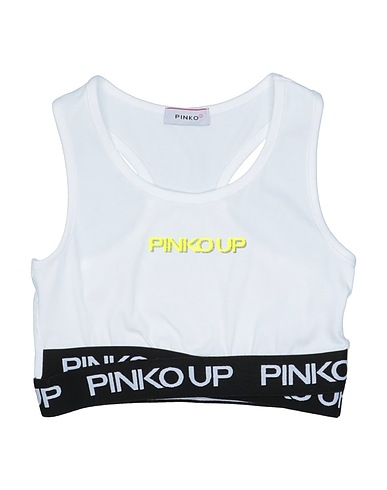 PINKO UP Bra White 96% Cotton, 4% Elastane