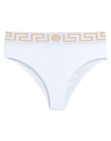 VERSACE Slip Bianco 94% Cotone, 6% Elastan, Poliammide, Poliestere