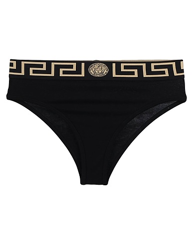 VERSACE Brief Black 94% Cotton, 6% Elastane, Polyamide, Polyester
