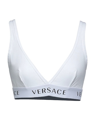 VERSACE ブラジャー ホワイト コットン 94% / ポリウレタン 6% / ゴム / ナイロン / ポリエステル