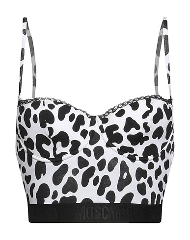 MOSCHINO Reggiseno Nero 89% Modal, 11% Elastan