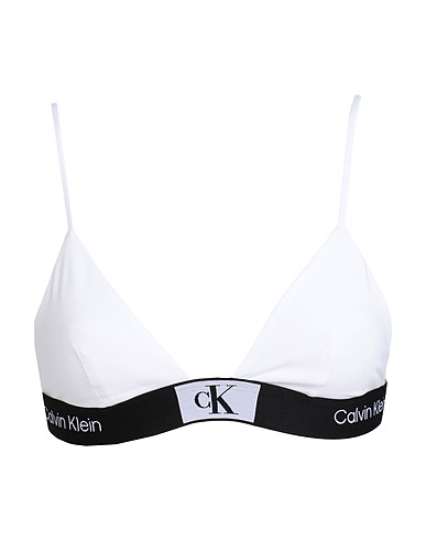 CALVIN KLEIN UNDERWEAR Reggiseno Bianco 90% Cotone, 10% Elastan