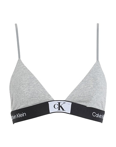 CALVIN KLEIN UNDERWEAR Soutien-gorge Gris 90% Coton, 10% Élasthanne