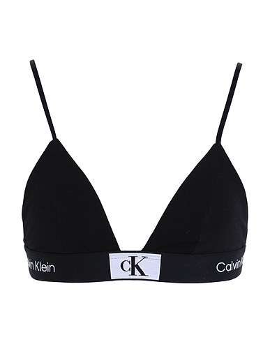 CALVIN KLEIN UNDERWEAR Reggiseno Nero 90% Cotone, 10% Elastan