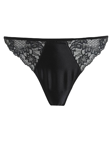 CALVIN KLEIN UNDERWEAR Slip Nero 100% Poliestere, Nylon, Elastan