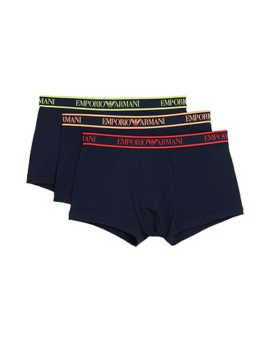 EMPORIO ARMANI Boxer UNDERWEAR Midnight blue 95% Cotton, 5% Elastane