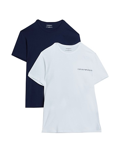 EMPORIO ARMANI Undershirt UNDERWEAR White 95% Cotton, 5% Elastane