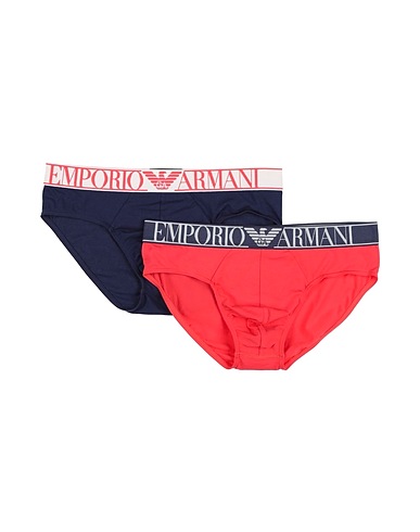 EMPORIO ARMANI Brief Red 95% Cotton, 5% Elastane