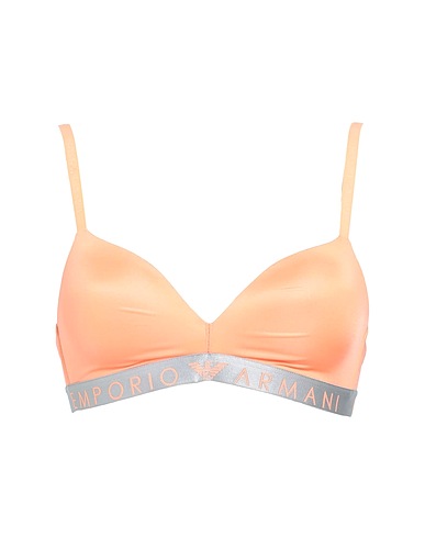 EMPORIO ARMANI Bra Apricot 85% Polyamide, 15% Elastane