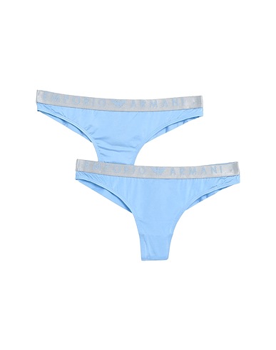 EMPORIO ARMANI Slip Blu chiaro 85% Poliammide riciclato, 15% Elastan