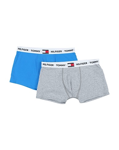 TOMMY HILFIGER Boxer Grey 49% Polyester, 40% Cotton, 11% Elastane