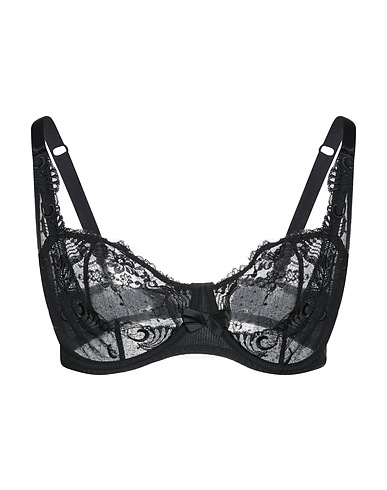 AUBADE Bra Black 53% Polyamide, 45% Polyester, 2% Elastane
