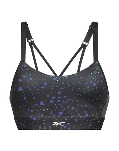 REEBOK Bra Black 85% Recycled polyester, 15% Elastane