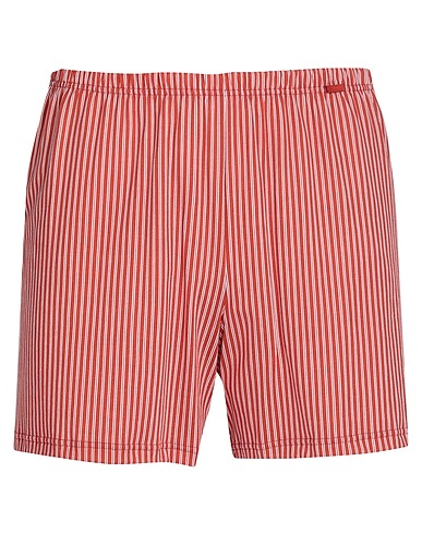 CALIDA Pyjama Rostrot 100% Baumwolle