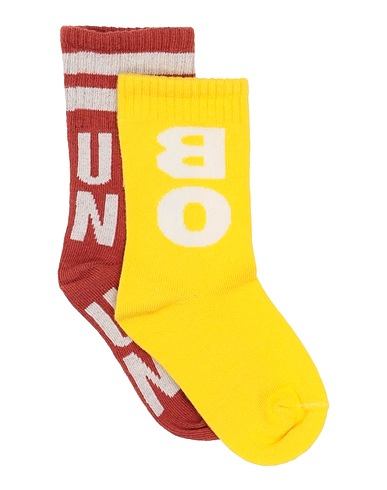 BOBO CHOSES Socks & tights Yellow 74% Cotton, 24% Polyacrylic, 2% Elastane