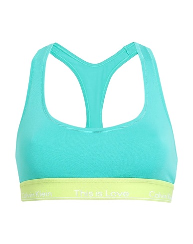 CALVIN KLEIN UNDERWEAR Reggiseno Verde 53% Cotone, 35% Lyocell, 12% Elastan