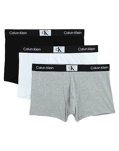 CALVIN KLEIN UNDERWEAR Boxershort Grau 95% Baumwolle, 5% Elastan
