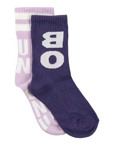 BOBO CHOSES Medias y Calcetines Morado 74% Algodón, 24% Poliamida, 2% Elastán