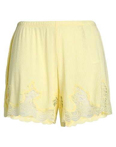 TWINSET Pigiama U&B Giallo 100% Viscosa, Poliammide, Elastan