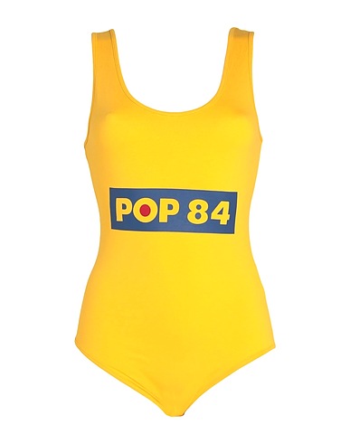 POP 84 Body intimo Giallo 95% Cotone, 5% Elastan