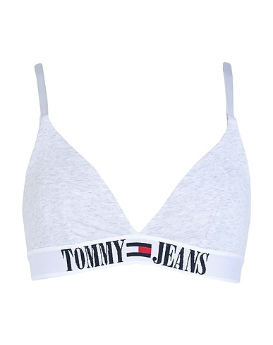 TOMMY JEANS Reggiseno Grigio chiaro 90% Cotone, 10% Elastan