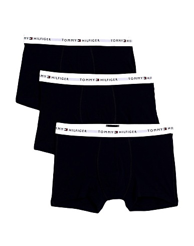 TOMMY HILFIGER Boxer Navy blue 95% Cotton, 5% Elastane