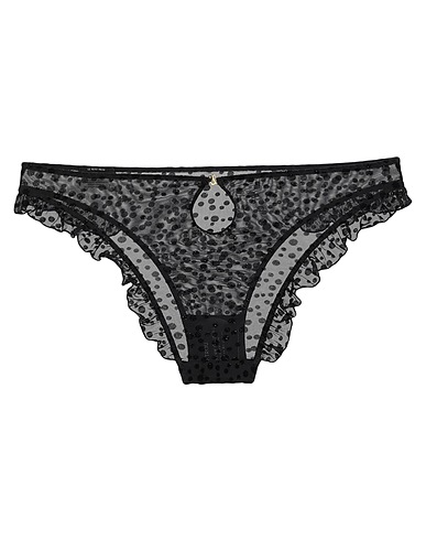 LE PETIT TROU Brief Black 100% Polyester