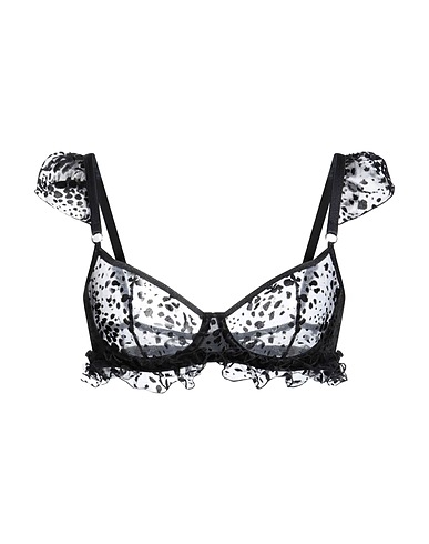 LE PETIT TROU Bra Black 100% Recycled polyester