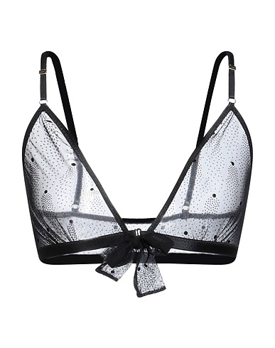 LE PETIT TROU Bra Black 93% Polyamide, 7% Elastane
