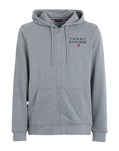 TOMMY HILFIGER Undershirt Grey 50% Cotton, 50% Recycled polyester