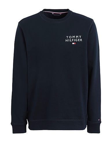 TOMMY HILFIGER T-shirt intima Blu navy 50% Cotone, 50% Poliestere riciclato