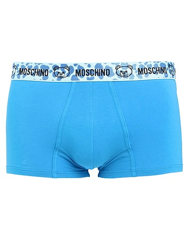 MOSCHINO Boxer Azzurro 92% Cotone, 8% Elastan